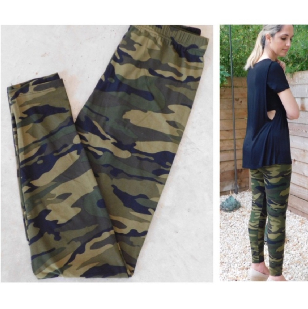 Only 1 left! Super soft Camo leggings!
